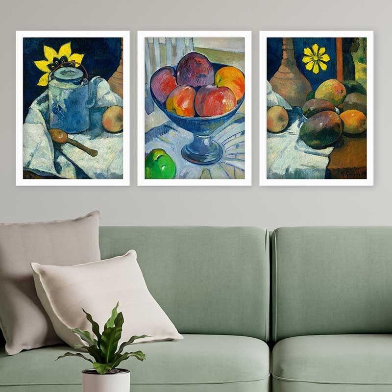 Wallity Set uramljenih slika 3BC_UN1233904, 3 dijela