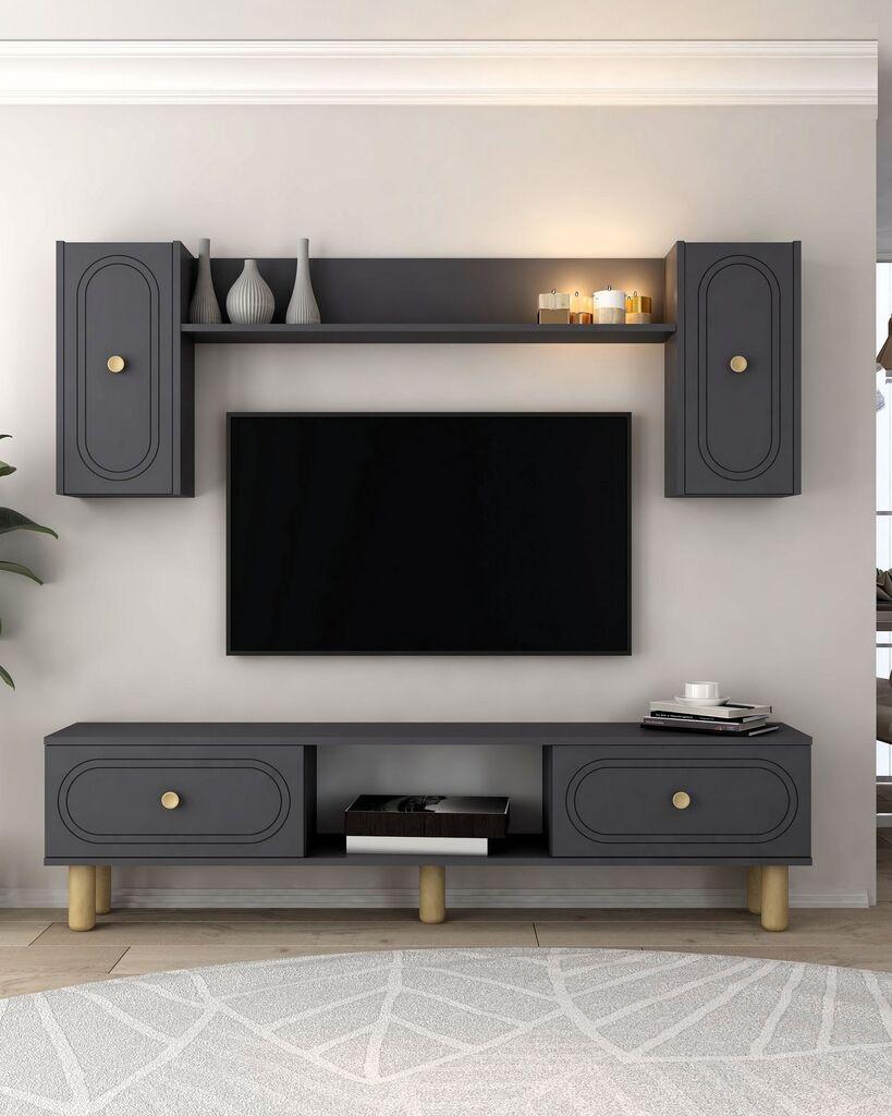 Hanah Home TV ormarić, antracit