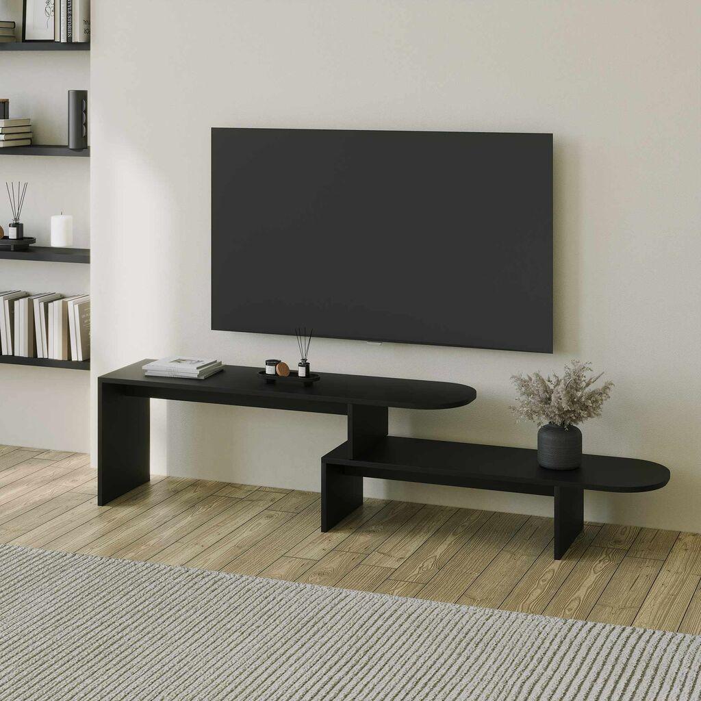 Hanah Home TV ormarić slagalica, crni