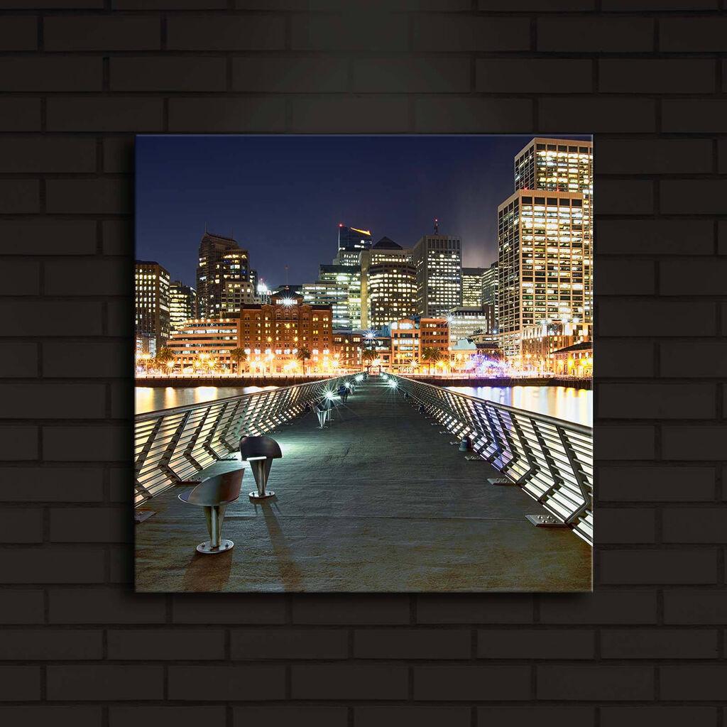 Zidna slika sa LED osvetljenjem 4040IACT-14, 40x40 cm