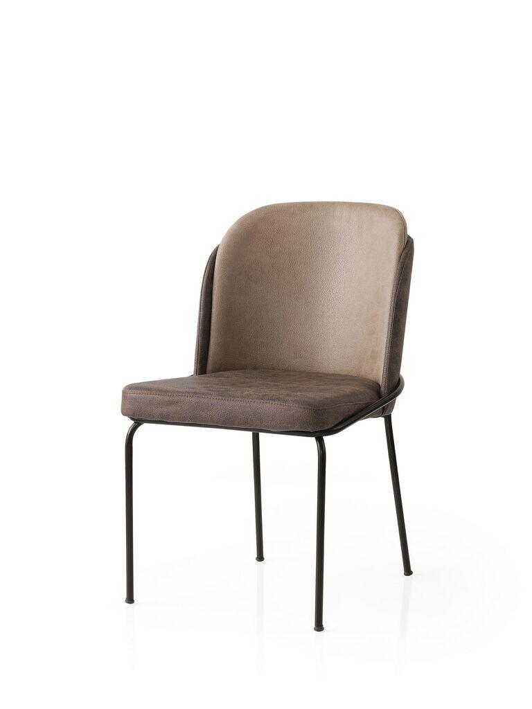 Hanah Home set stolica Dore-220, 98,5x70x97,5 cm, 4 dijela, Smeđa