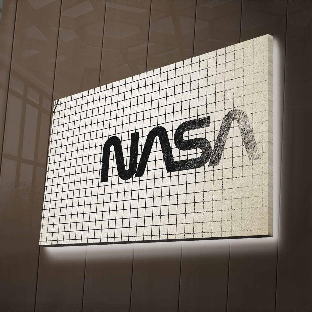 Zidna slika sa LED rasvjetom NASA-029, 45x70 cm