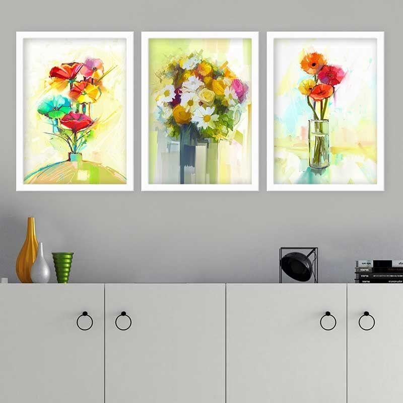 Wallity Set uramljenih slika 3BC_286091544, 3 dijela