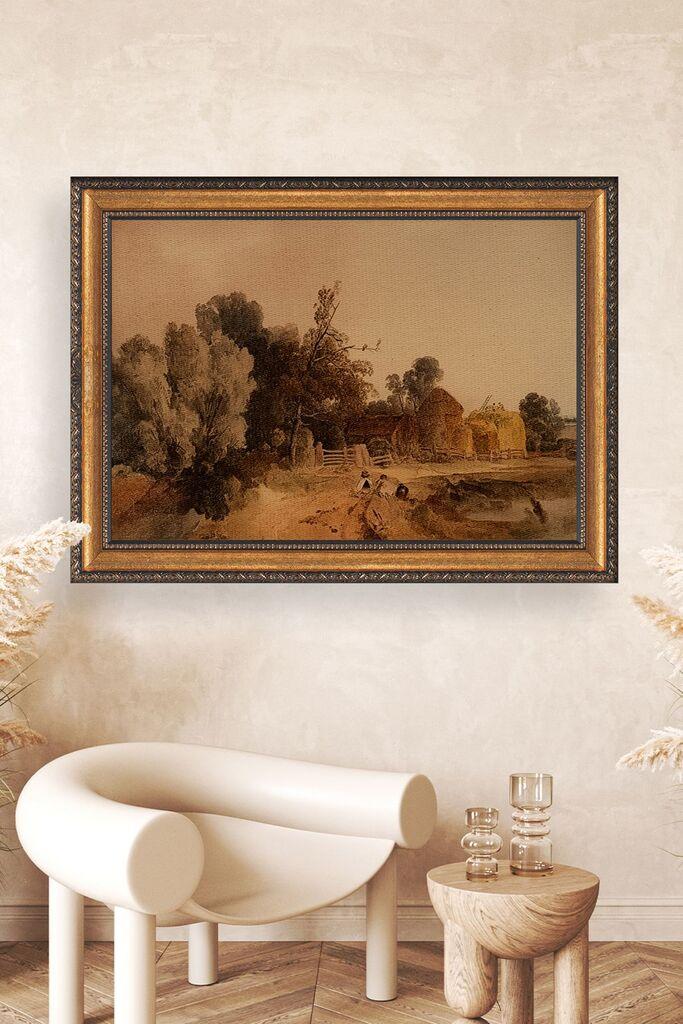 Wallity Zidna dekoracija ATCRCVCNVSMDL58, 40 x 60 cm, Šarena
