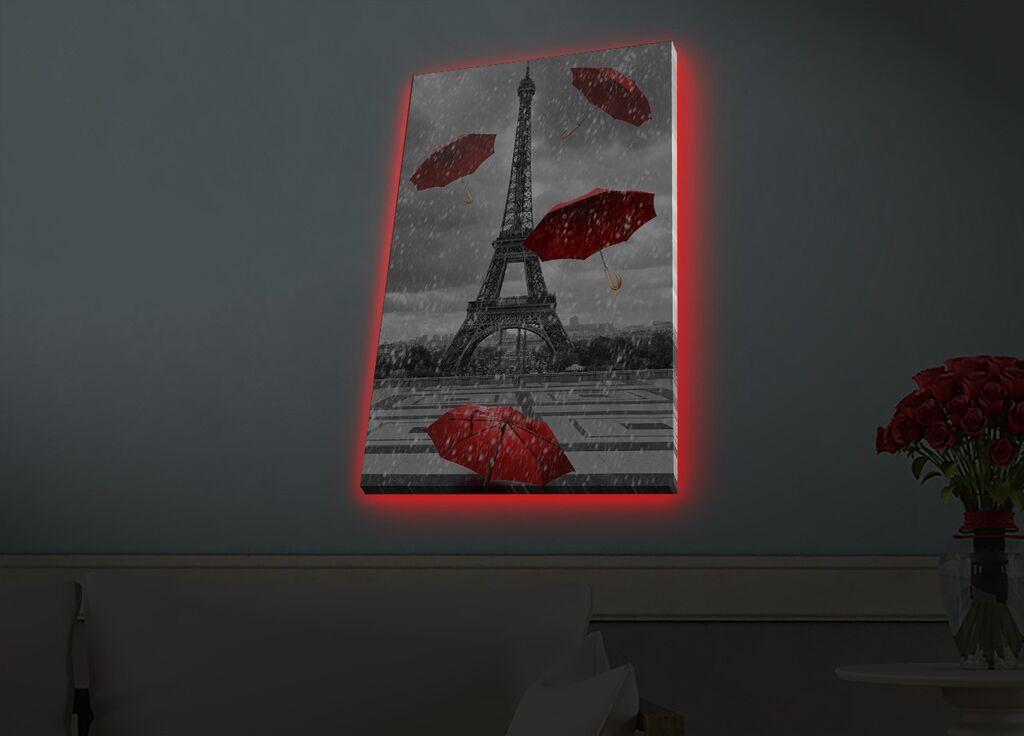Zidna slika sa LED osvjetljenjem 4570HDACT-073, 45x70 cm