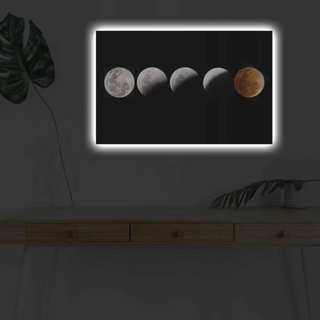 Zidna slika sa LED osvjetljenjem 4570DHDACT-067, 45x70 cm