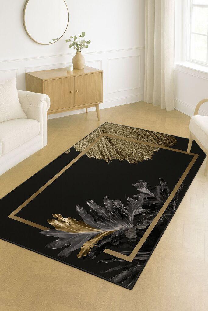 Conceptum Hypnose tepih HM-CRP25-46, pravougaoni, 80 x 140 cm, crno-smeđi