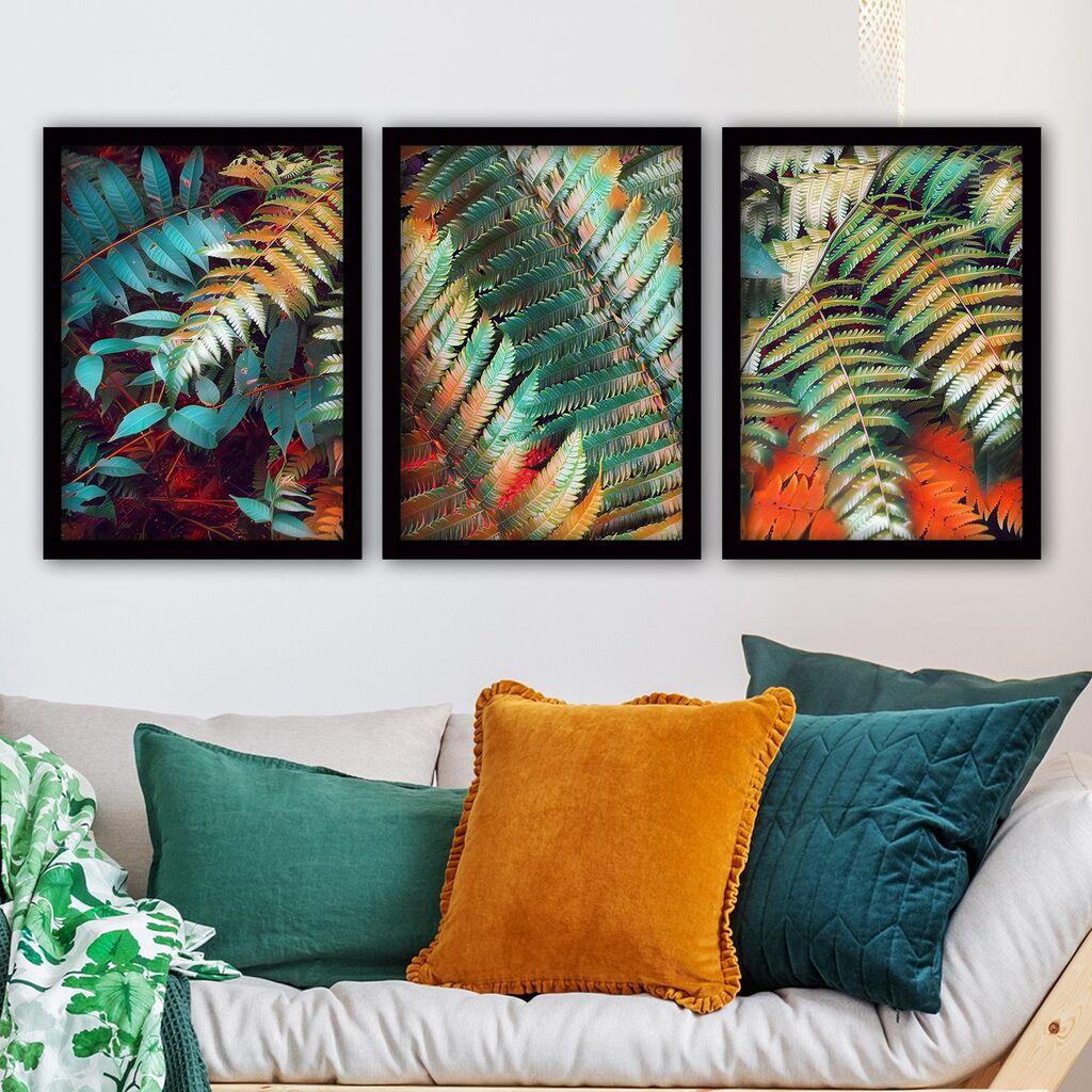 Wallity Set uramljenih slika 3SC109, 3 dijela