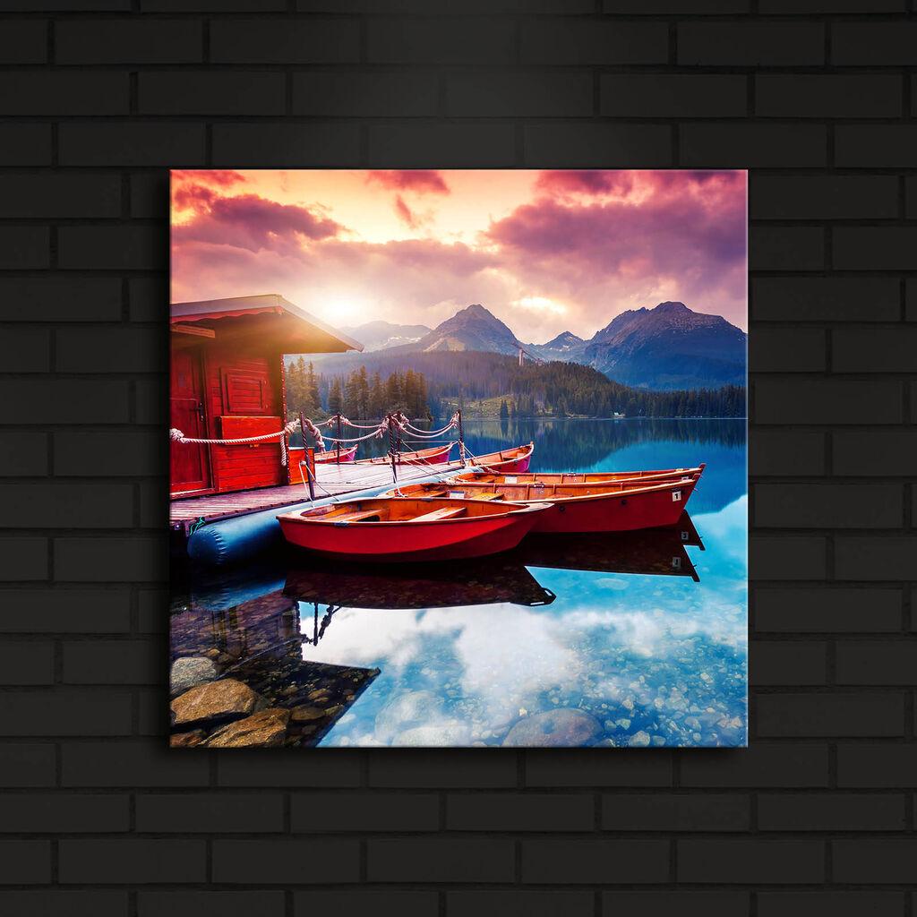 Zidna slika sa LED osvetljenjem 4040IACT-12, 40x40 cm