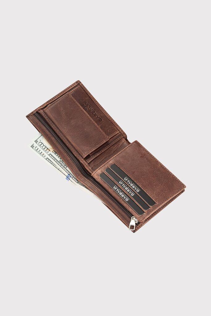 Garbalia Muški novčanik Madrid Crazy, Chestnut