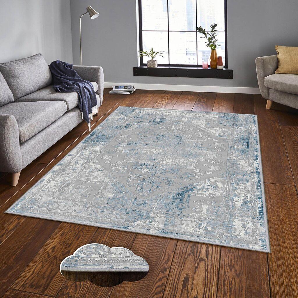 Conceptum Hypnose tepih Eexfab1199, pravokutni, 160 x 230 cm, siva