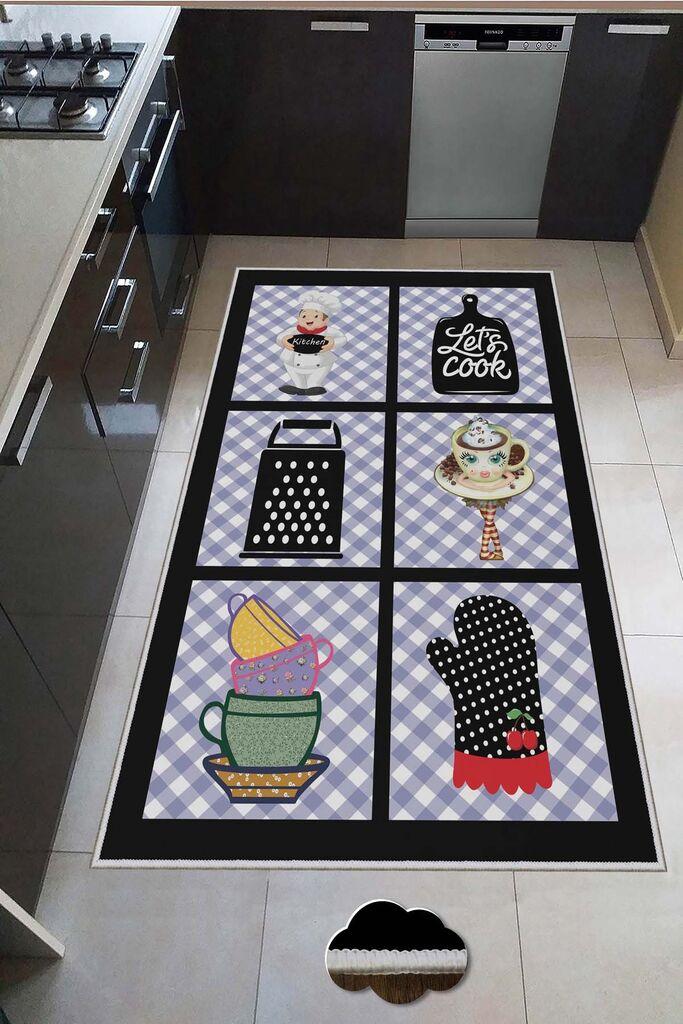 Conceptum Hypnose Tepih Hmnt557, Pravougaoni, 80 x 120 cm, Šareni