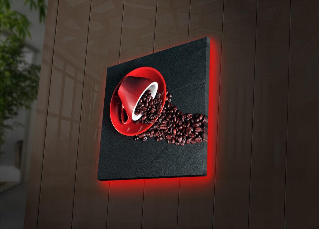 Zidna slika sa LED osvetljenjem 4040DACT-30, 40x40 cm