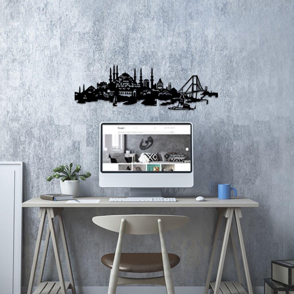 Wallity Zidna dekoracija Sehr-i Istanbul, crna