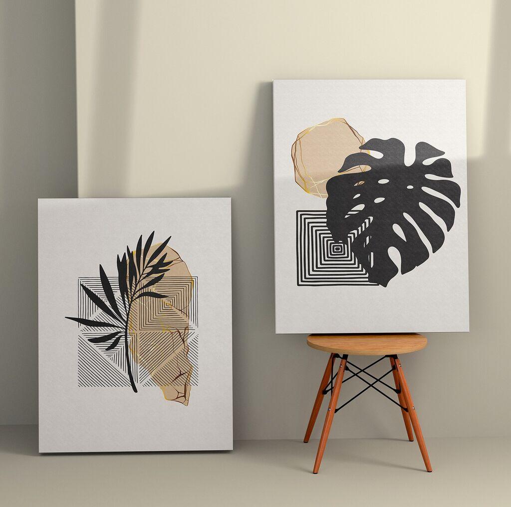 Wallity Zidna dekoracija 2KNV4261, 50 x 70cm, 2 komada