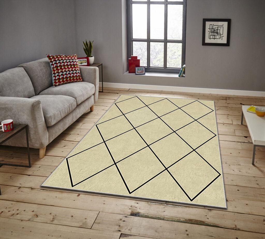 Conceptum Hypnose tepih Asr Crpt-61, pravougaoni, 100 x 140 cm, bež
