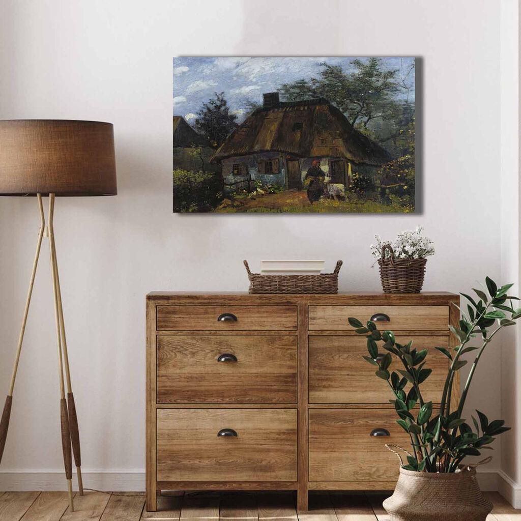 Wallity 4570VANGOGH041 Dekorativna slika, 70x45cm