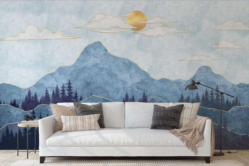 Wallity Tapeta za zid MDK-00146, 400x270 cm, Šarena