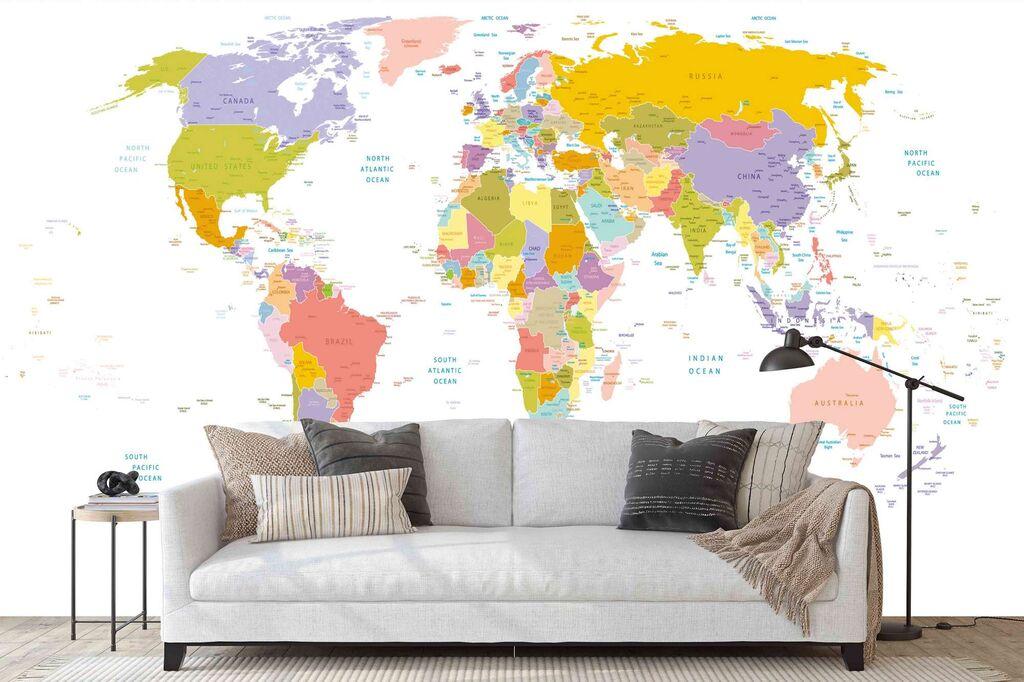 Wallity Tapeta za zid MDK-00133, 400x270 cm, Šarena