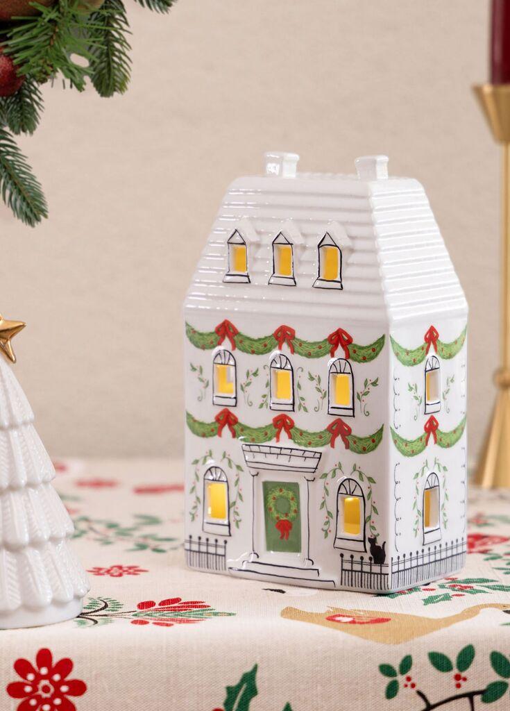 Aberto Design Dekorativni predmet SUS0224, 12x7x19 cm, Bijeli