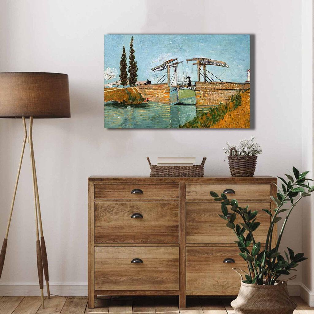 Wallity 4570VANGOGH006 Dekorativna slika, 45x70cm