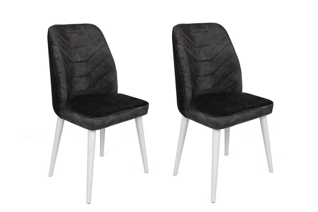Hanah Home set stolica Dallas-587 V2, 62x75x51,5 cm, 2 dijela, antracit