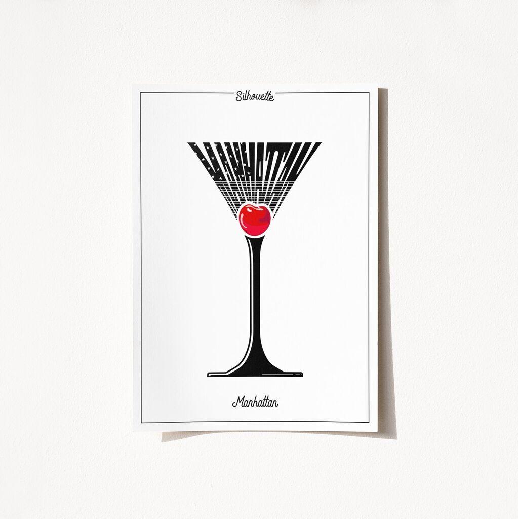 Poster Wallity Manhattan-2057, 21x29,7 cm