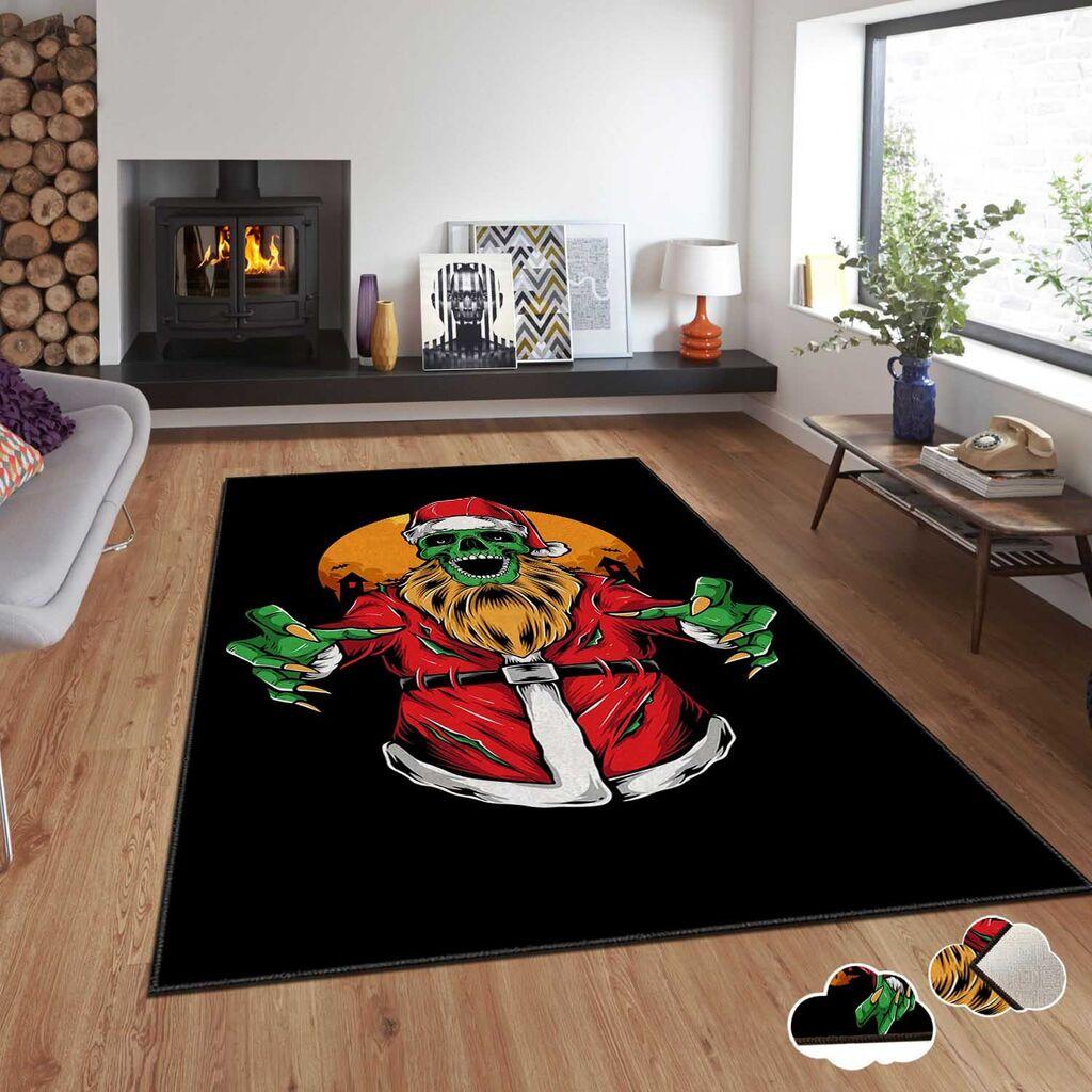 Conceptum Hypnose tepih s novogodišnjim motivima Asr-Crpt-50, Pravougaoni, 100 x 180 cm, Šareni