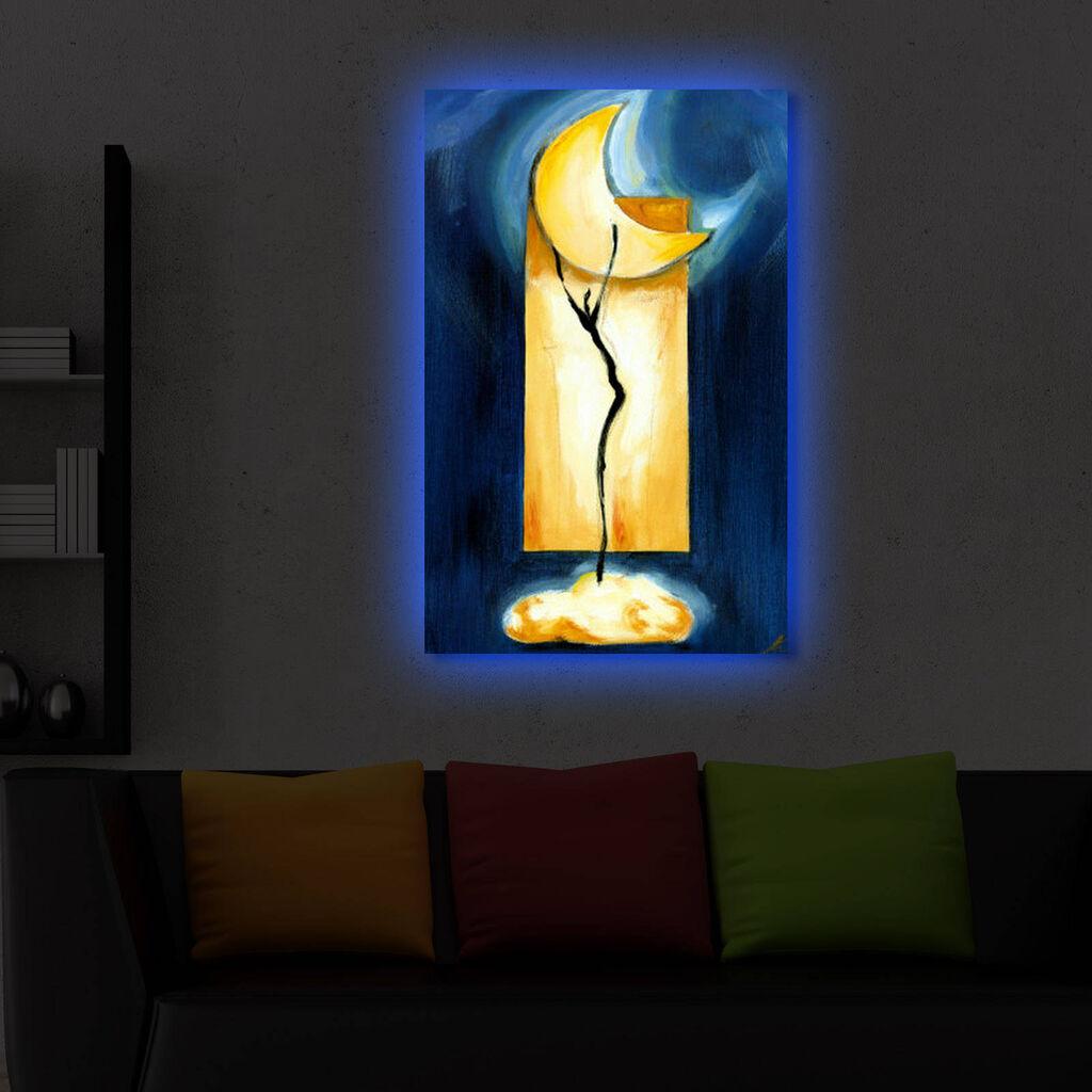 Zidna slika sa LED osvetljenjem 4570DACT-32, 45x70 cm