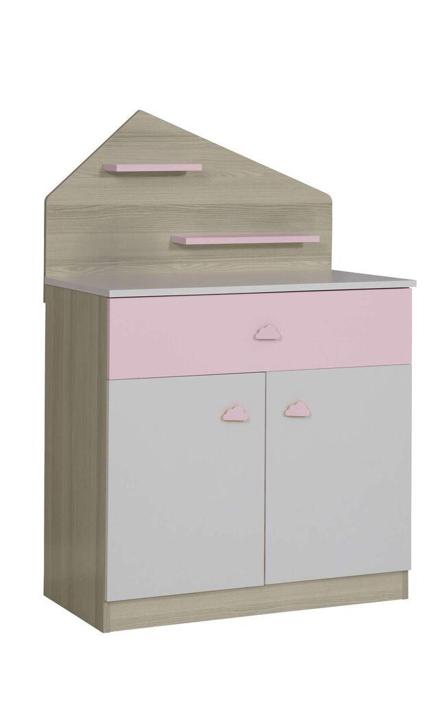 Hanah Home Shelf, roza