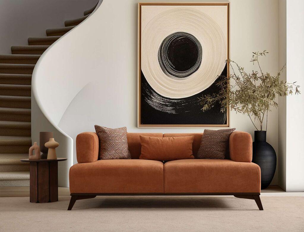 Atelier del Sofa Dvosjed Hera, Narandžasta
