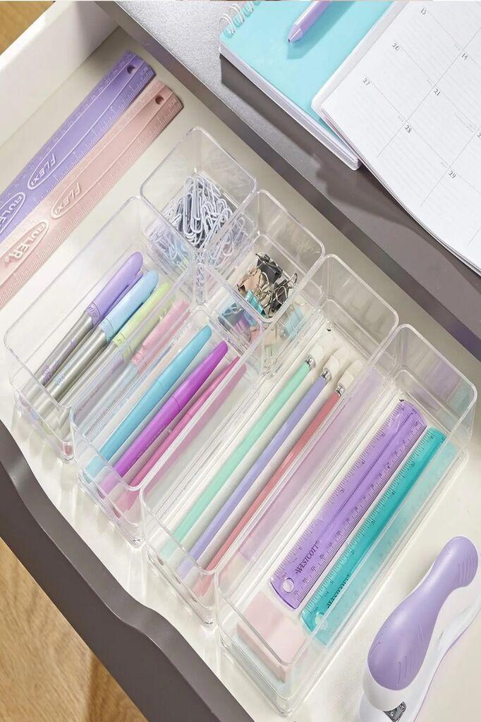 Hermia Organizer za ladice, Prozirni