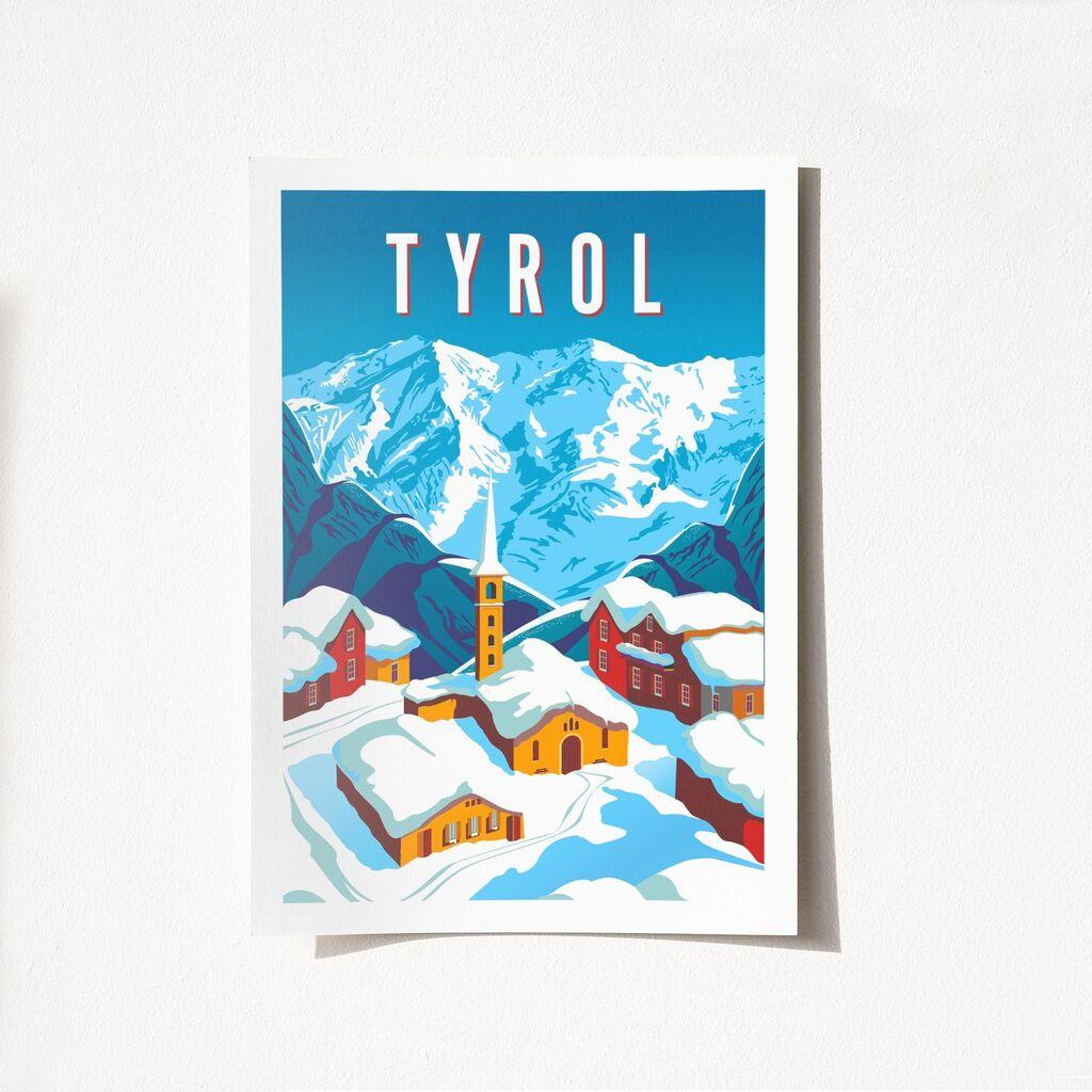 Poster Wallity Tirol-2004, 29,7x42 cm