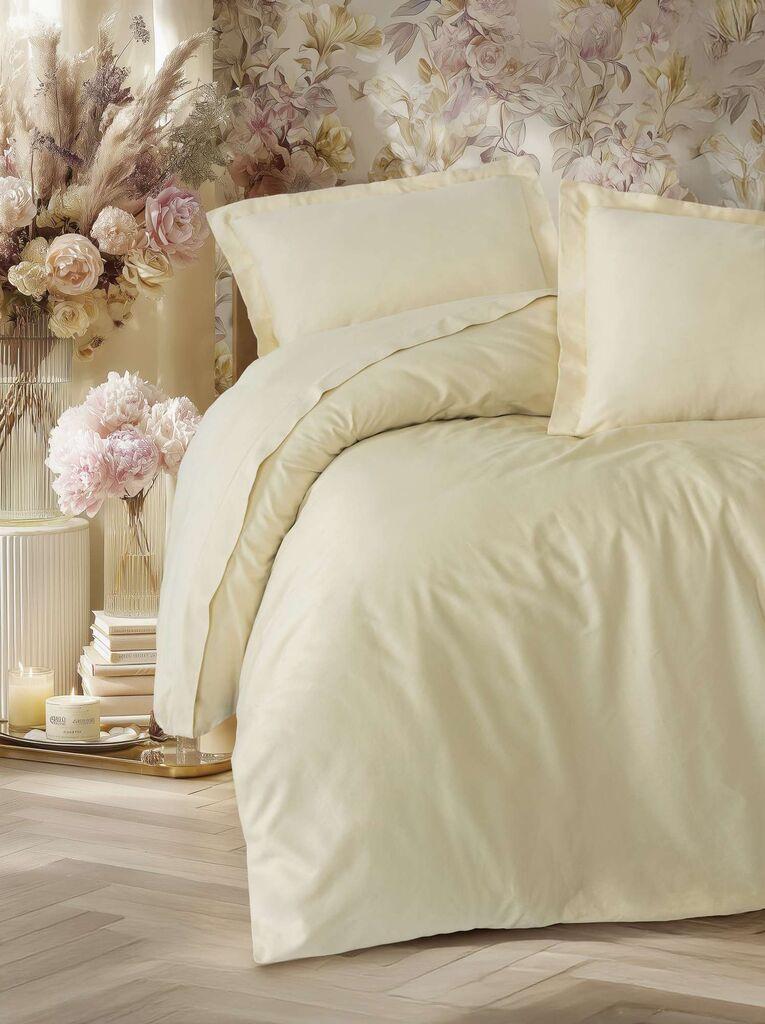 L'essentiel Maison Saten dupli jorgan Elegantna, bež