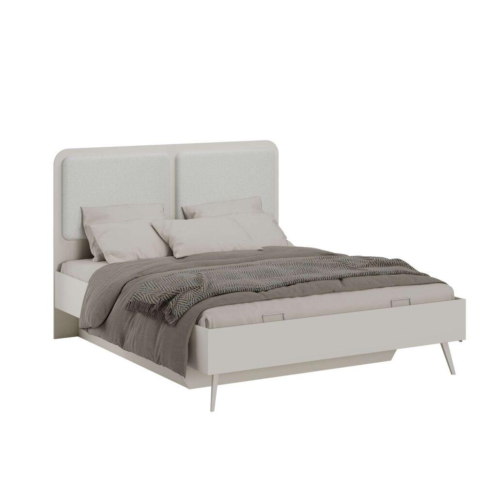 Hanah Home Francuski krevet Milano, 166x120x205 cm, Bijeli