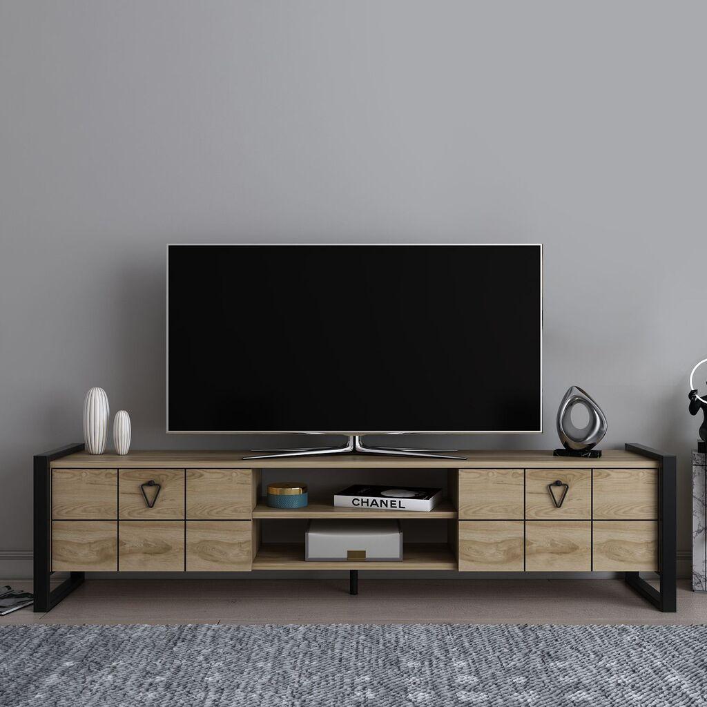 Hanah TV komoda Mila, 184x45x34 cm, Hrast
