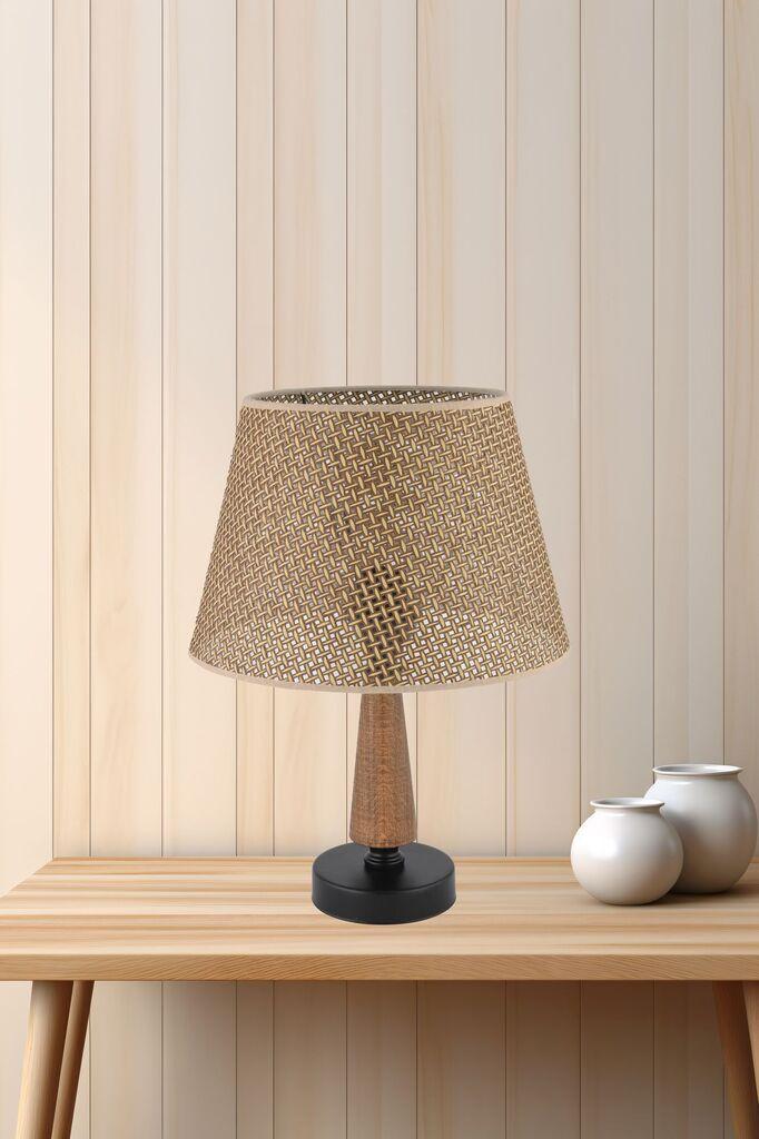 Opviq Stona lampa 302 Hazeran, 60 W, 43 cm, Krem