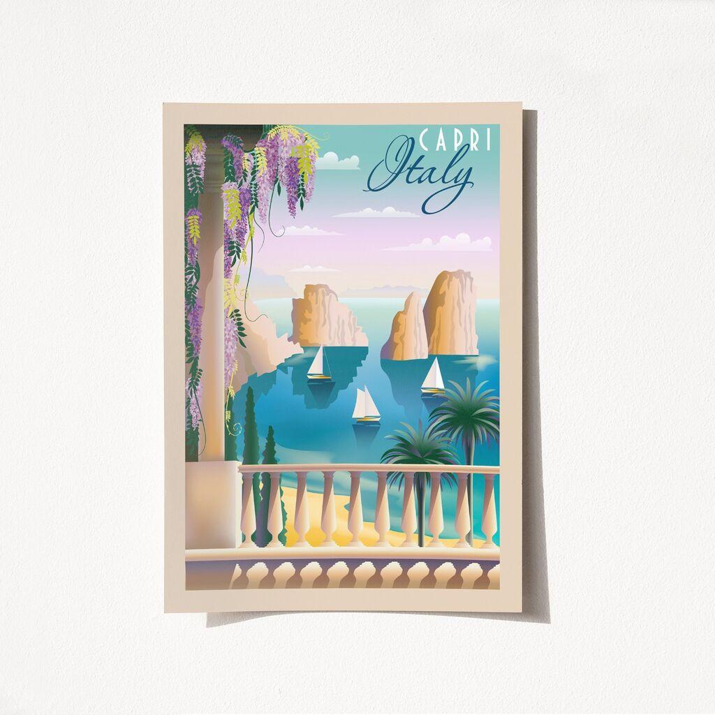 Poster Wallity Italija-1960, 50x70 cm