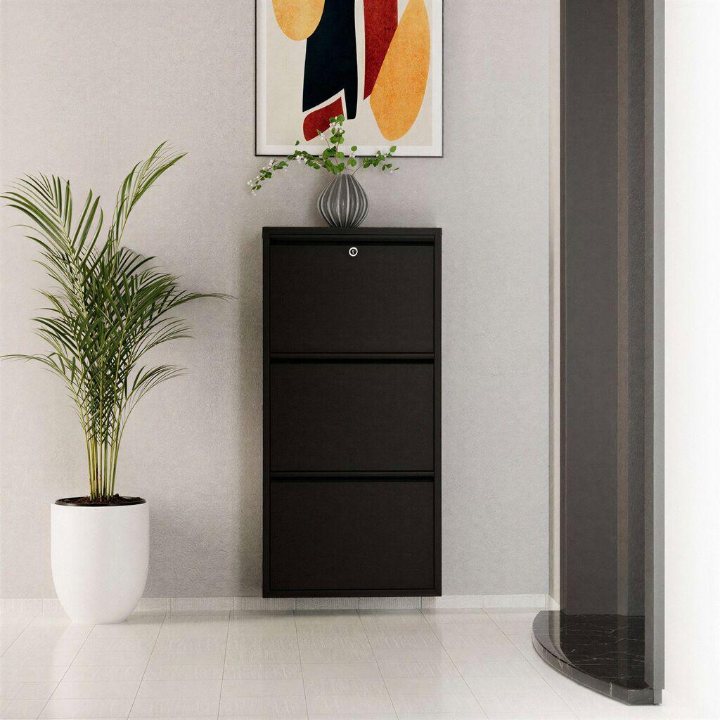 Hanah Home Stalak za cipele, 50x103x15 cm, Crni