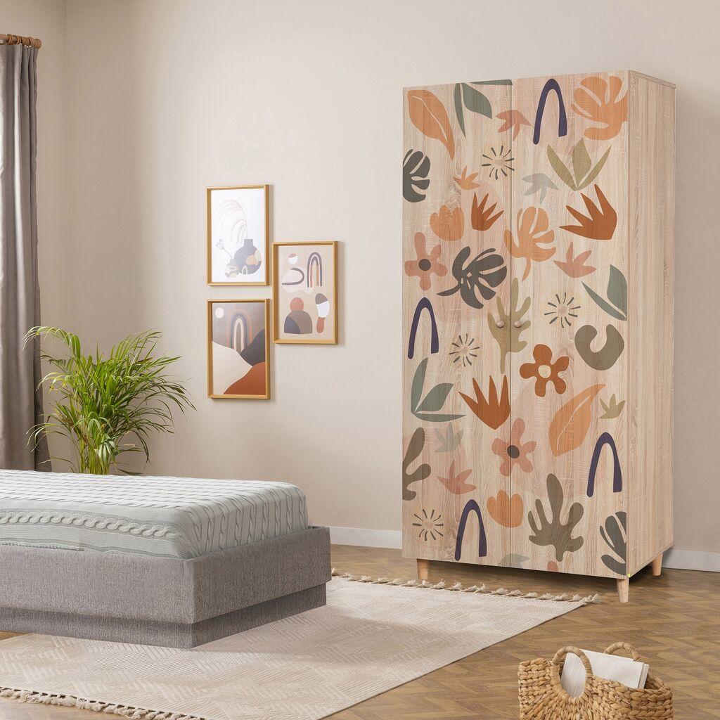 Hanah Home Lidya 2 906 Garderober, Braon