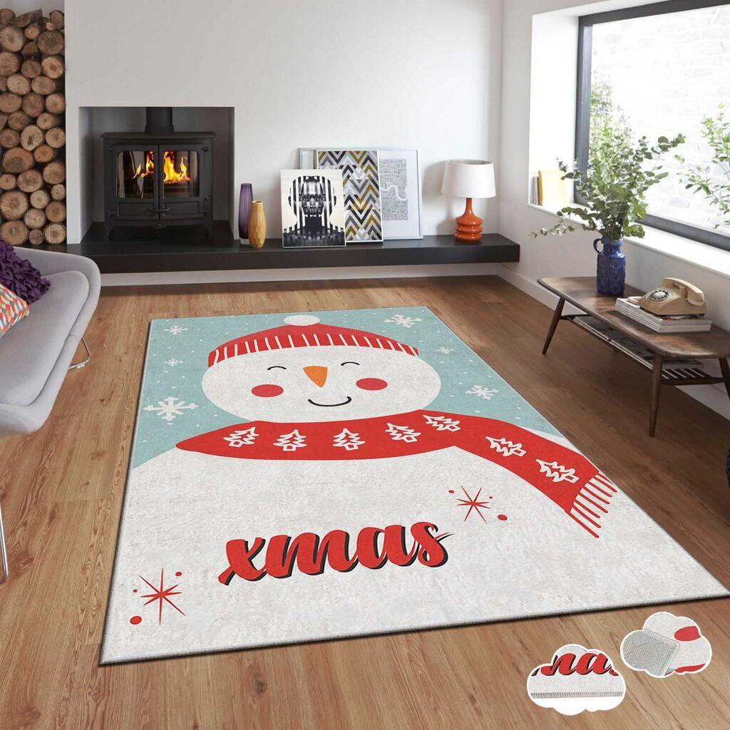 Conceptum Hypnose Tepih sa novogodišnjim motivima Asr-Crpt-89, Pravougaoni, 160 x 230 cm, Šareni
