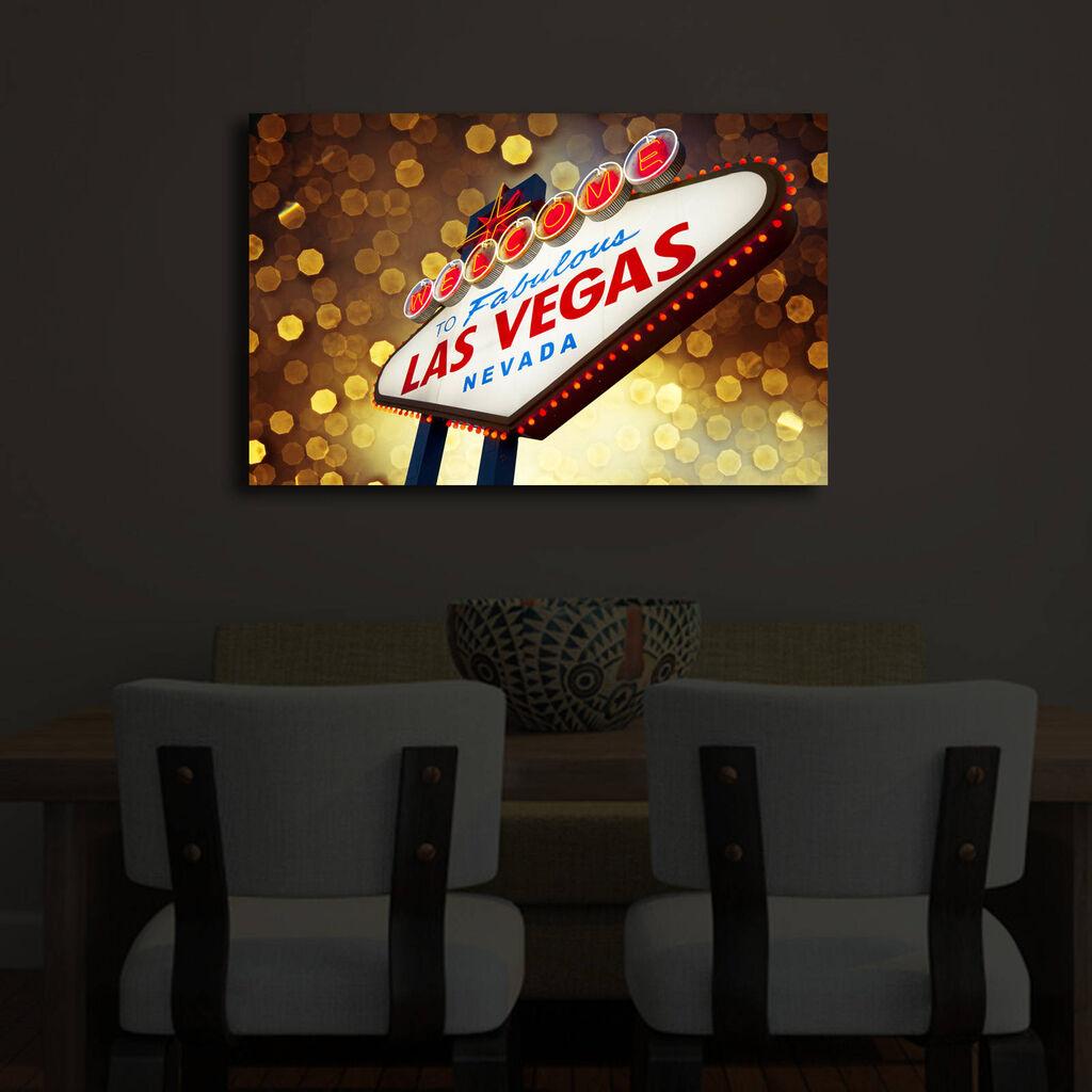 Zidna slika sa LED osvetljenjem 4570IACT-29, 45x70 cm
