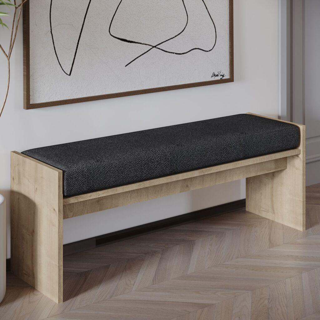 Atelier del Sofa Pearl klupa, 120x45x35 cm, boja oraha
