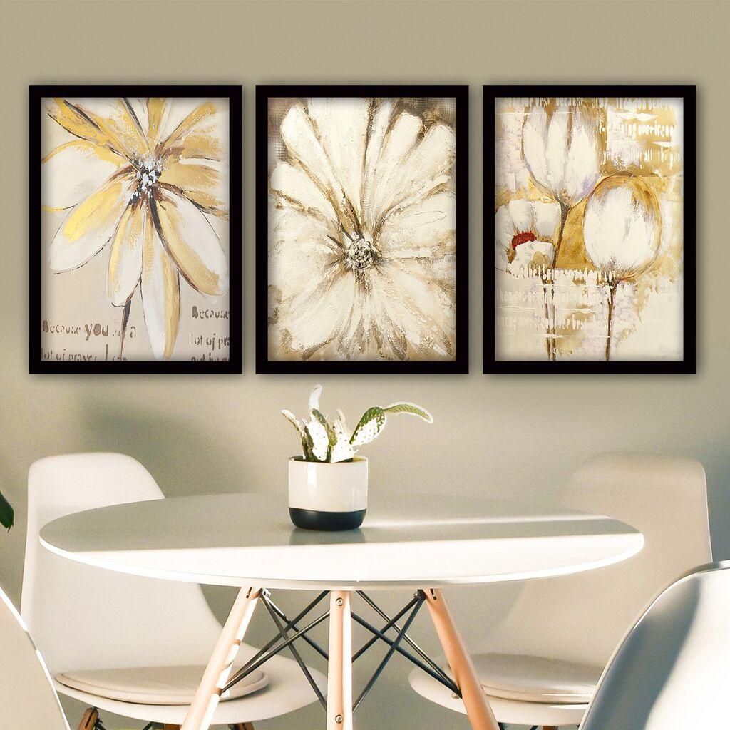 Wallity Set uokvirenih slika 3SC151, 3 dijela