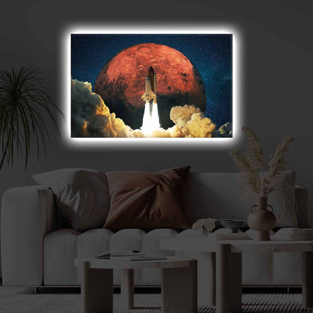 Zidna slika sa LED osvjetljenjem 4570KTLGDACT - 025, 45x70 cm