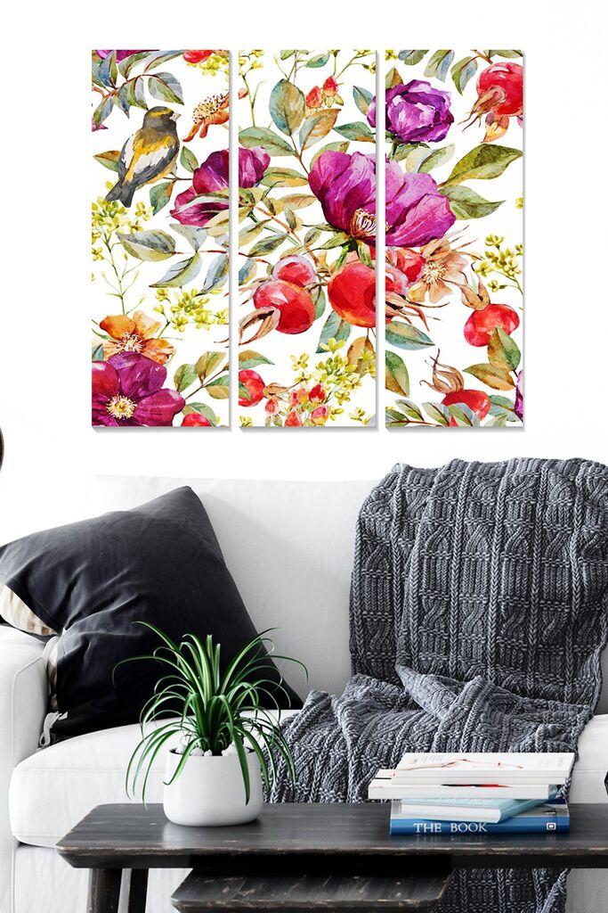 Set slika Wallity MDF83944790, 3 dijela
