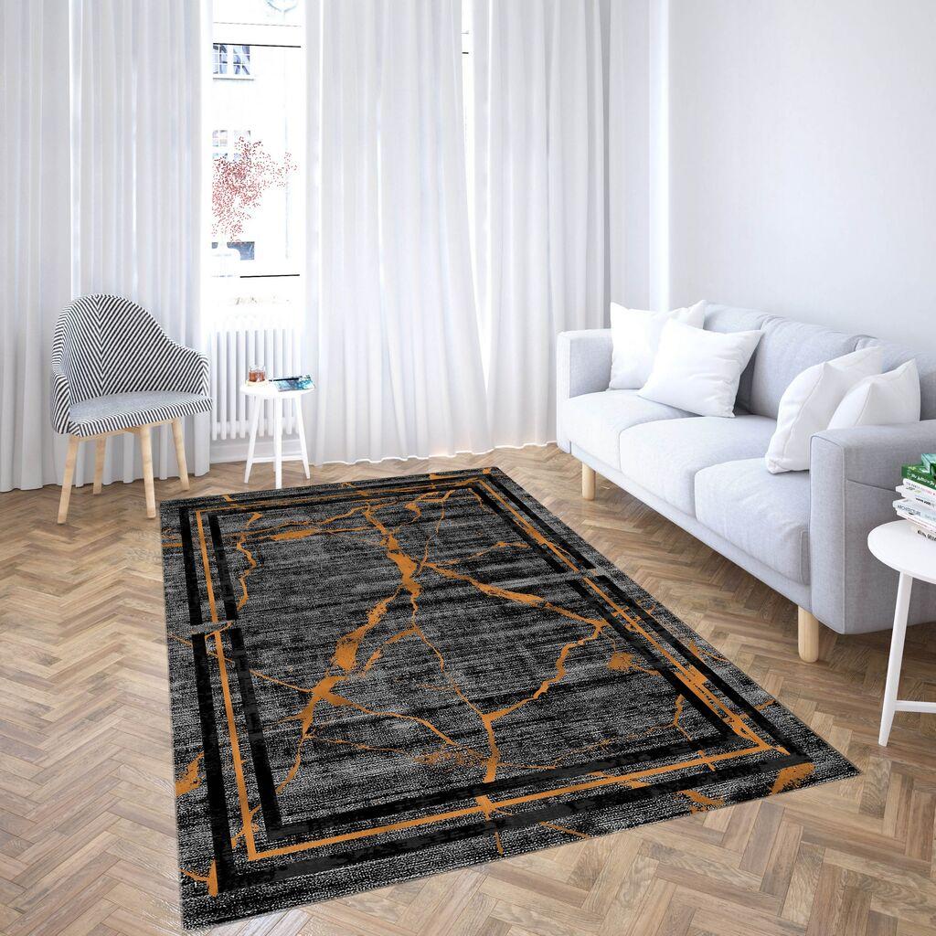 Conceptum Hypnose tepih CG_72, pravougaoni, 140 x 220 cm, siva