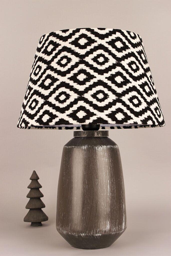 Opviq Stona lampa BK103, Crno-bijela