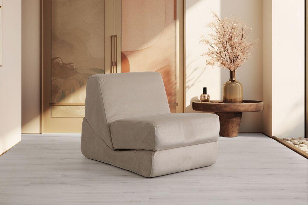 Atelier del Sofa Sklopiva fotelja Origami, 100x70x70cm, Krem