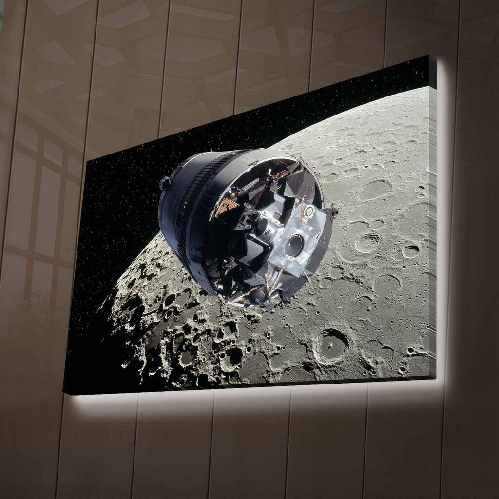 Zidna slika sa LED osvjetljenjem NASA-007, 45x70 cm